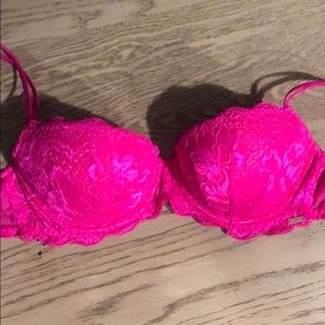 Pink Lace Bra